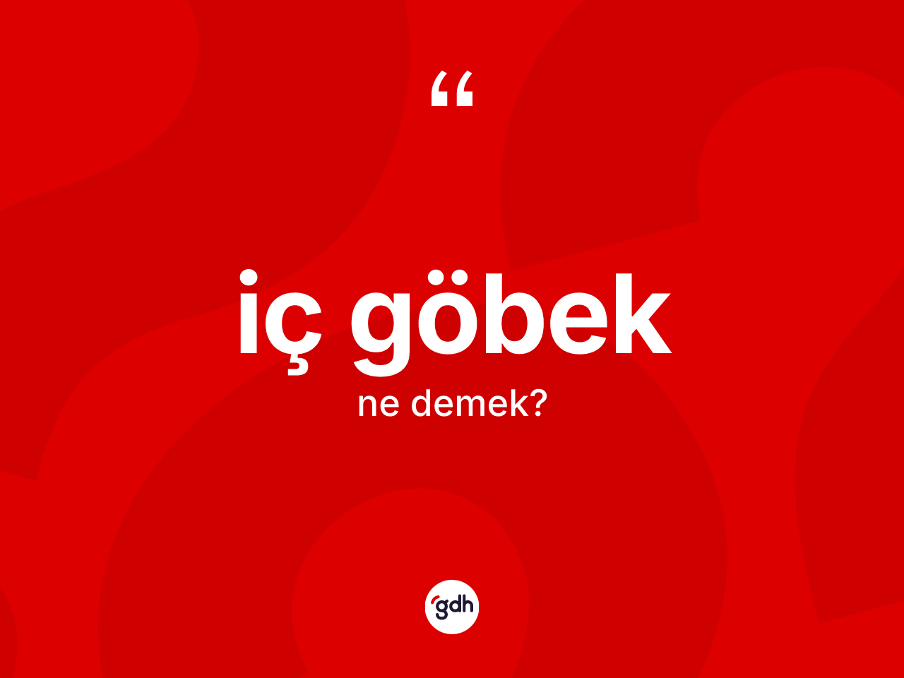İç göbek kelimesinin sözlükteki tanımı nedir? İç göbek kelimesinin özellikleri nelerdir?