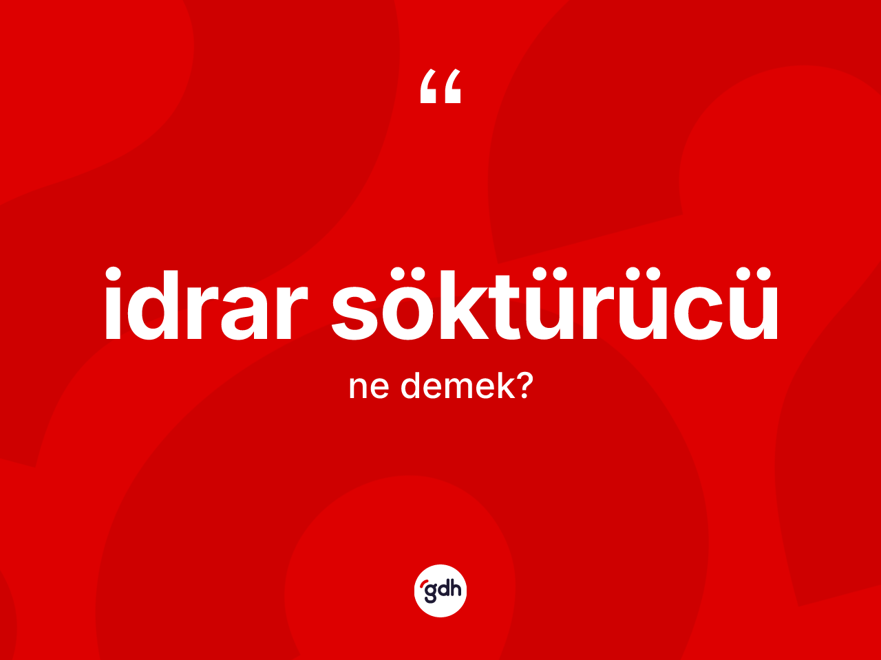 İdrar söktürücü ne demek? İdrar söktürücünün halk arasındaki kullanımı nasıldır?