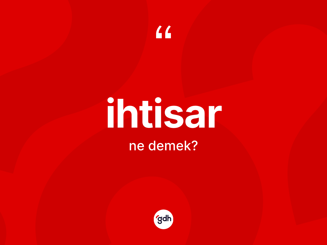 İhtisar nedir? İhtisar kelimesinin özellikleri nelerdir?
