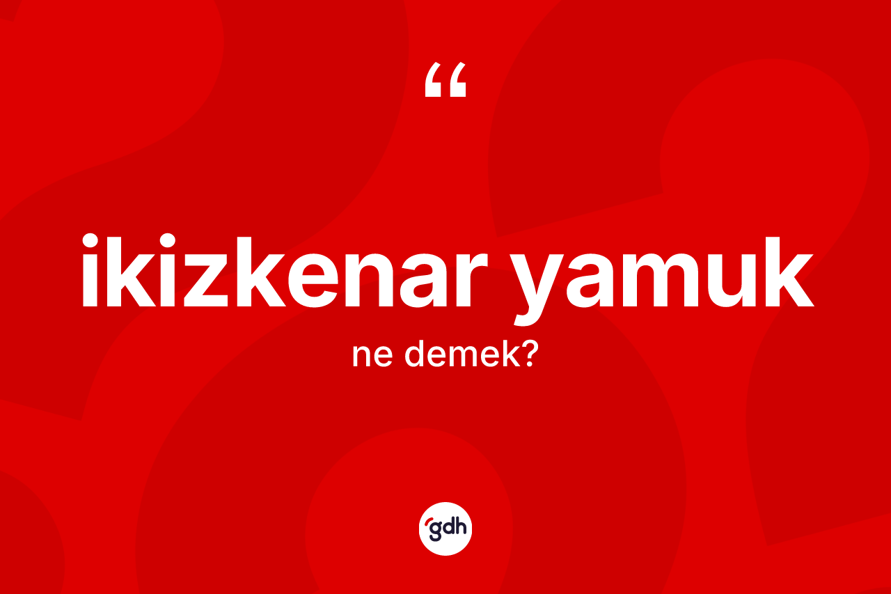 İkizkenar yamuk ne demek? İkizkenar yamuk kelimesinin özellikleri nelerdir?
