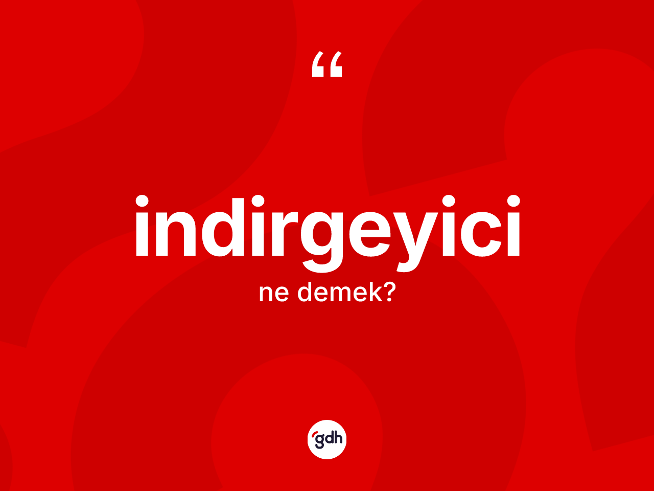 İndirgeyici ne demek? İndirgeyici kelimesinin TDK'ya göre açıklaması nedir?