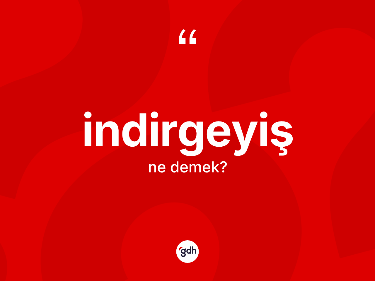 İndirgeyiş kelimesinin tanımı nedir? İndirgeyişin TDK'ya göre anlamı nedir?