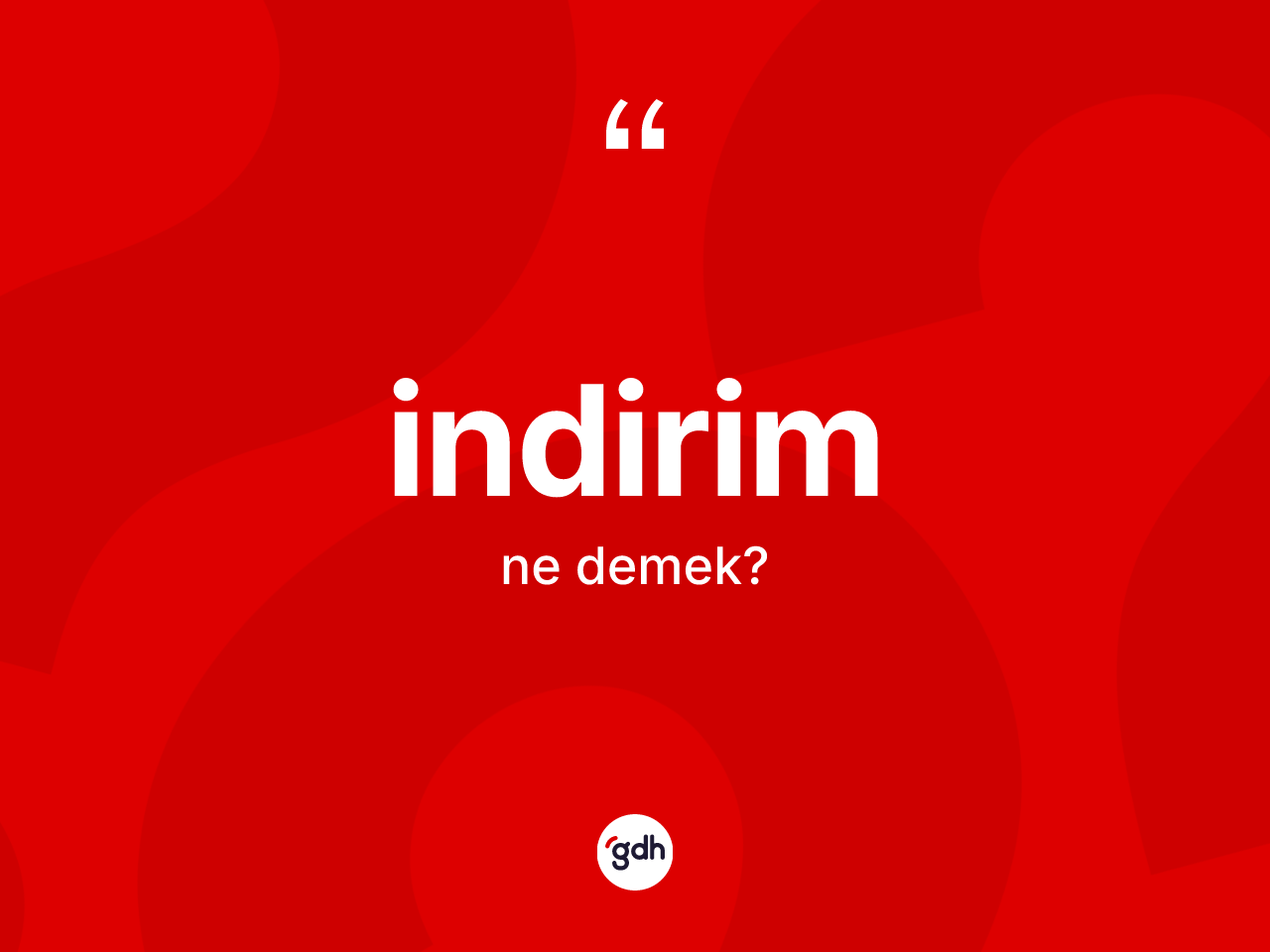 İndirim kelimesinin sözlükteki tanımı nedir? İndirimin sözlükteki anlamı nedir?