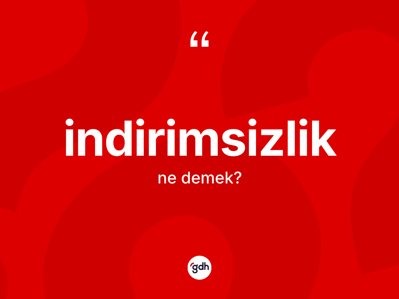 İndirimsizlik ne demek? İndirimsizlik kelimesinin özellikleri nelerdir?