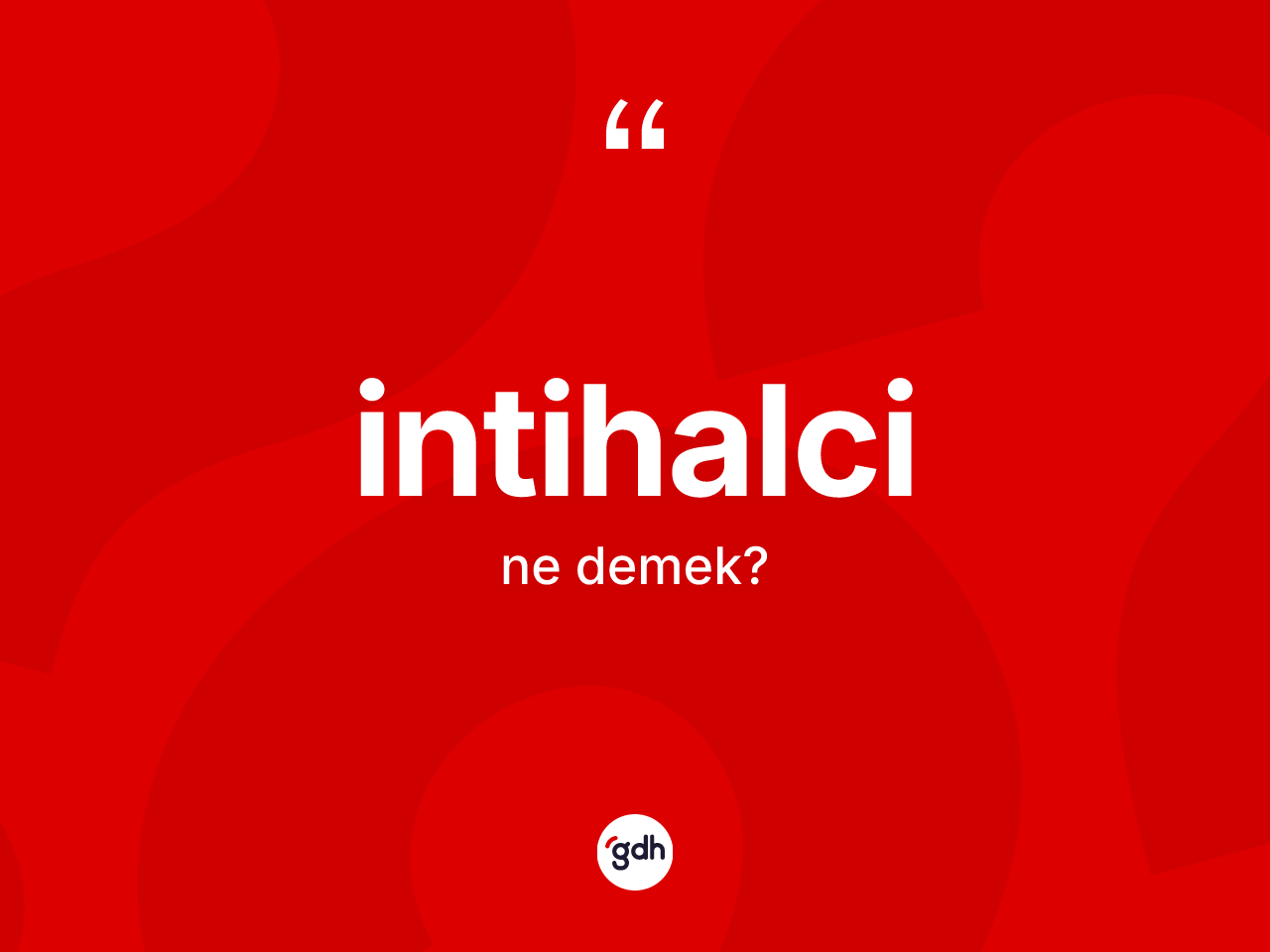İntihalci kelimesinin anlamı nedir? İntihalcinin TDK'ya göre anlamı nedir?