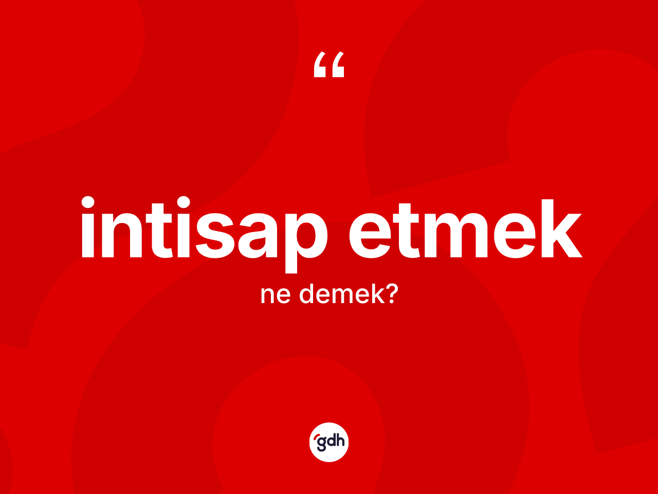 İntisap etmek ifadesinin anlamı nedir? İntisap etmek ifadesi nerede kullanılır?