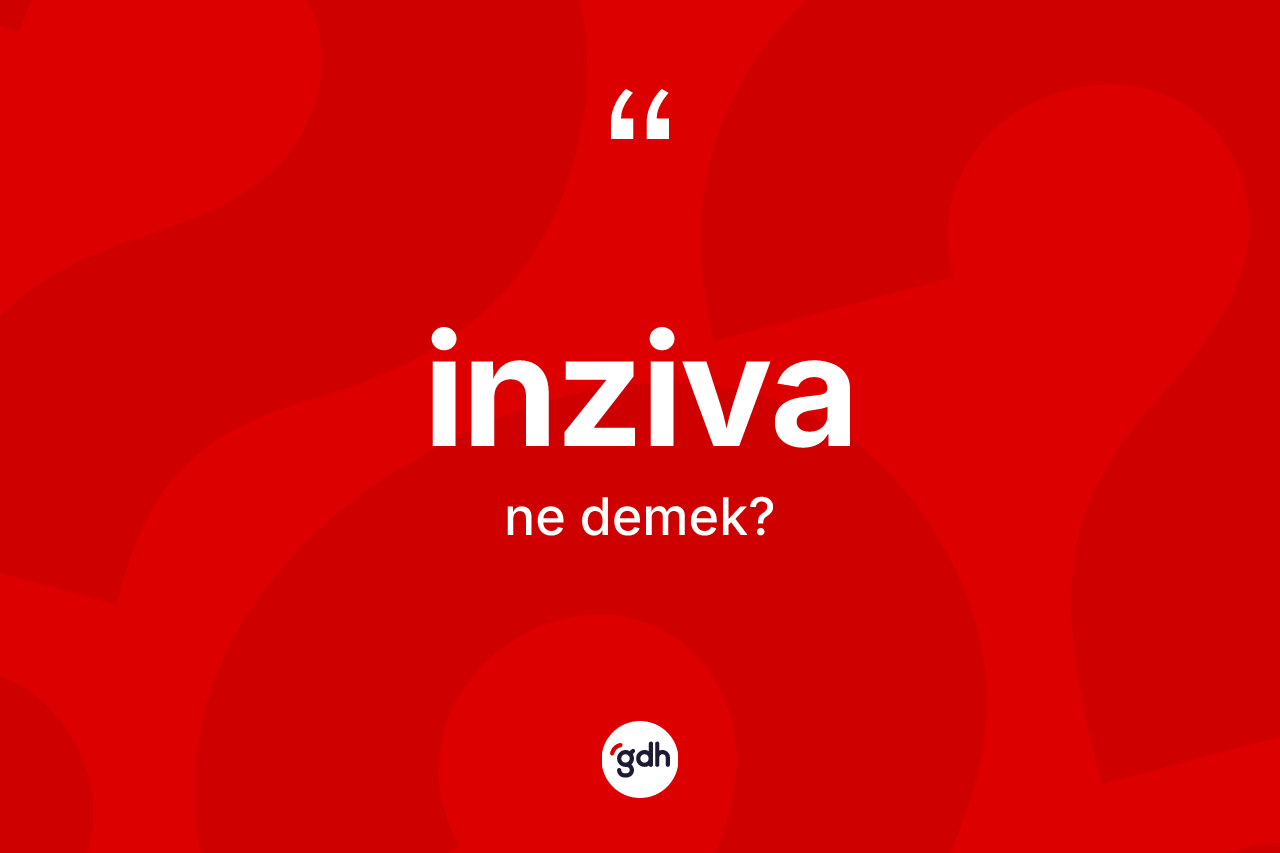 İnziva kelimesi nedir?