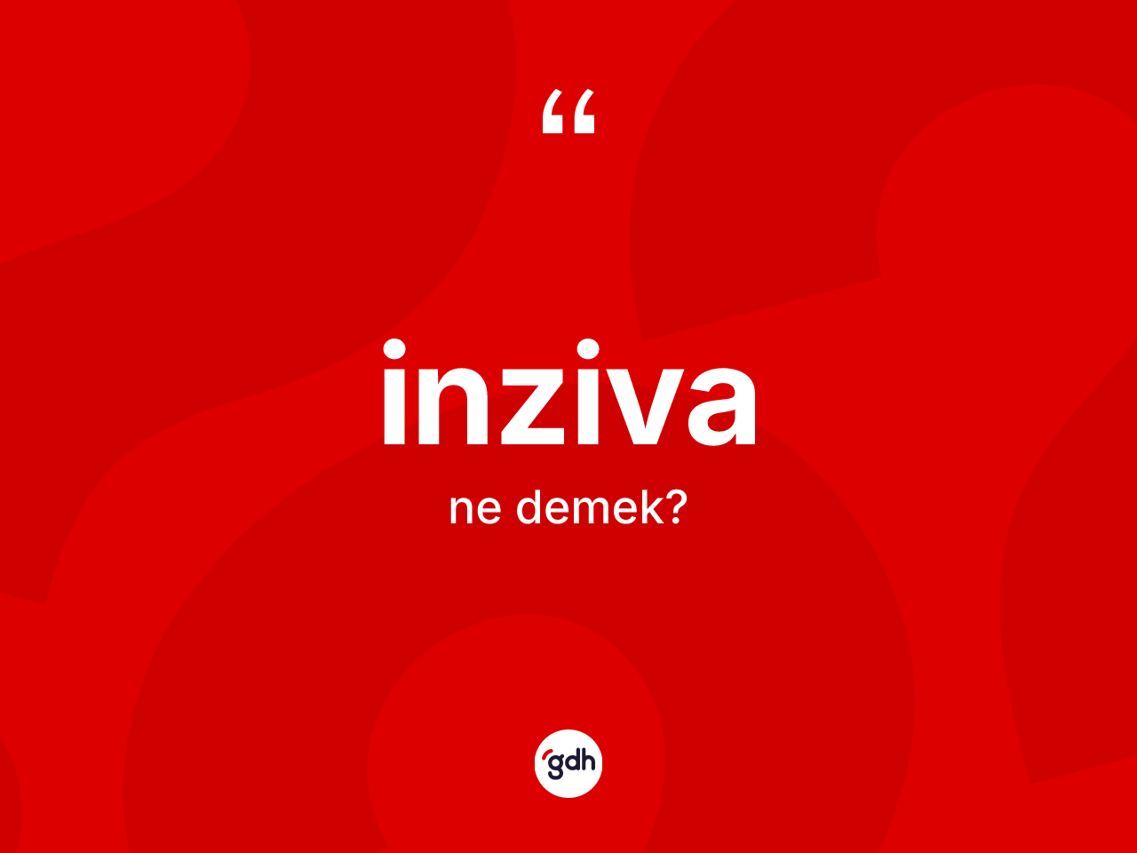 İnziva kelimesi nedir? İnzivanın sözlükteki anlamı nedir?