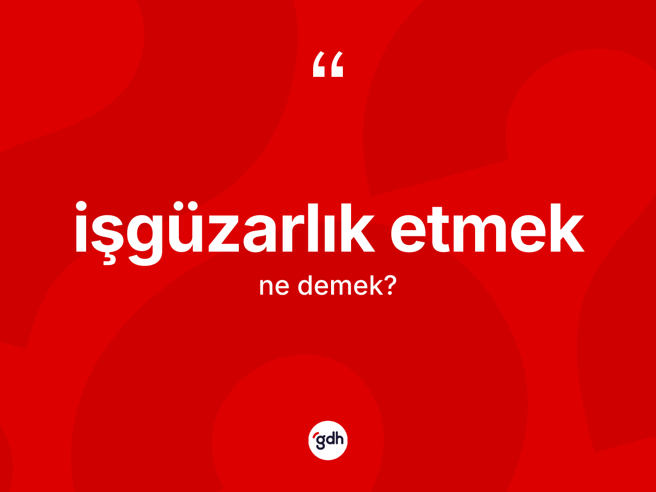 İşgüzarlık etmek ifadesinin kısaca tanımı nedir? İşgüzarlık etmek ifadesinin TDK anlamı nedir?
