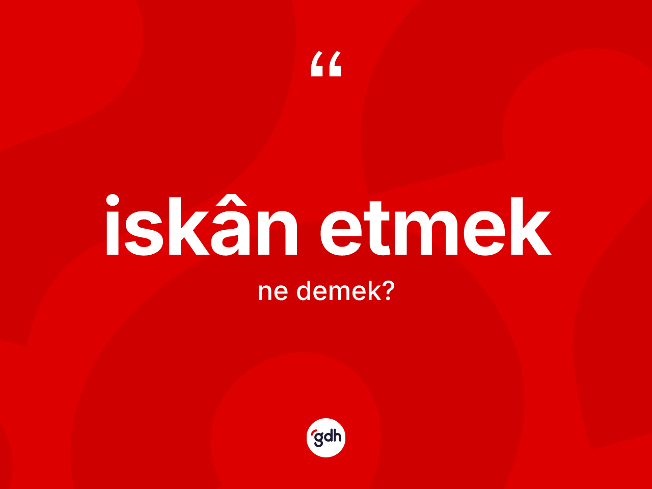 İskân etmek ifadesinin kısaca anlamı nedir? İskân etmek ifadesinin TDK açıklaması nedir?