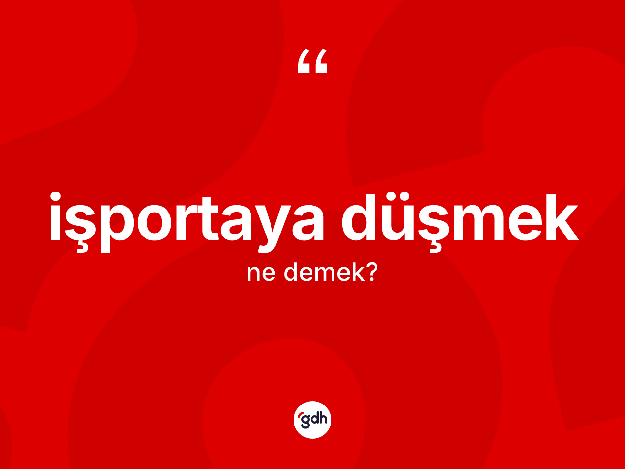 İşportaya düşmek ifadesinin sözlükteki anlamı nedir? İşportaya düşmek ifadesinin TDK açıklaması nedir?