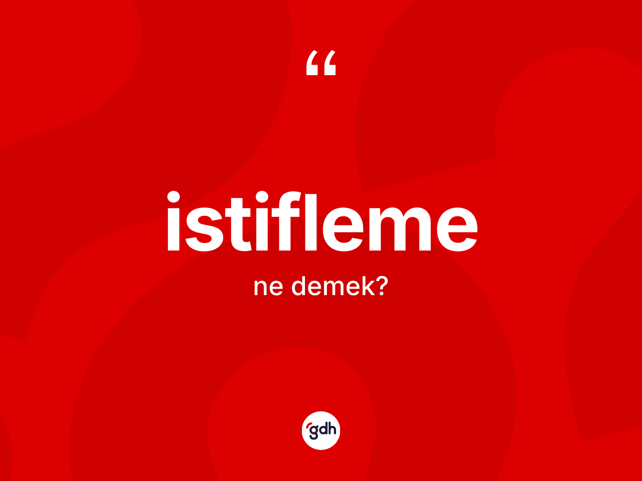 İstifleme kelimesinin tanımı nedir? İstiflemenin TDK'ya göre anlamı nedir?