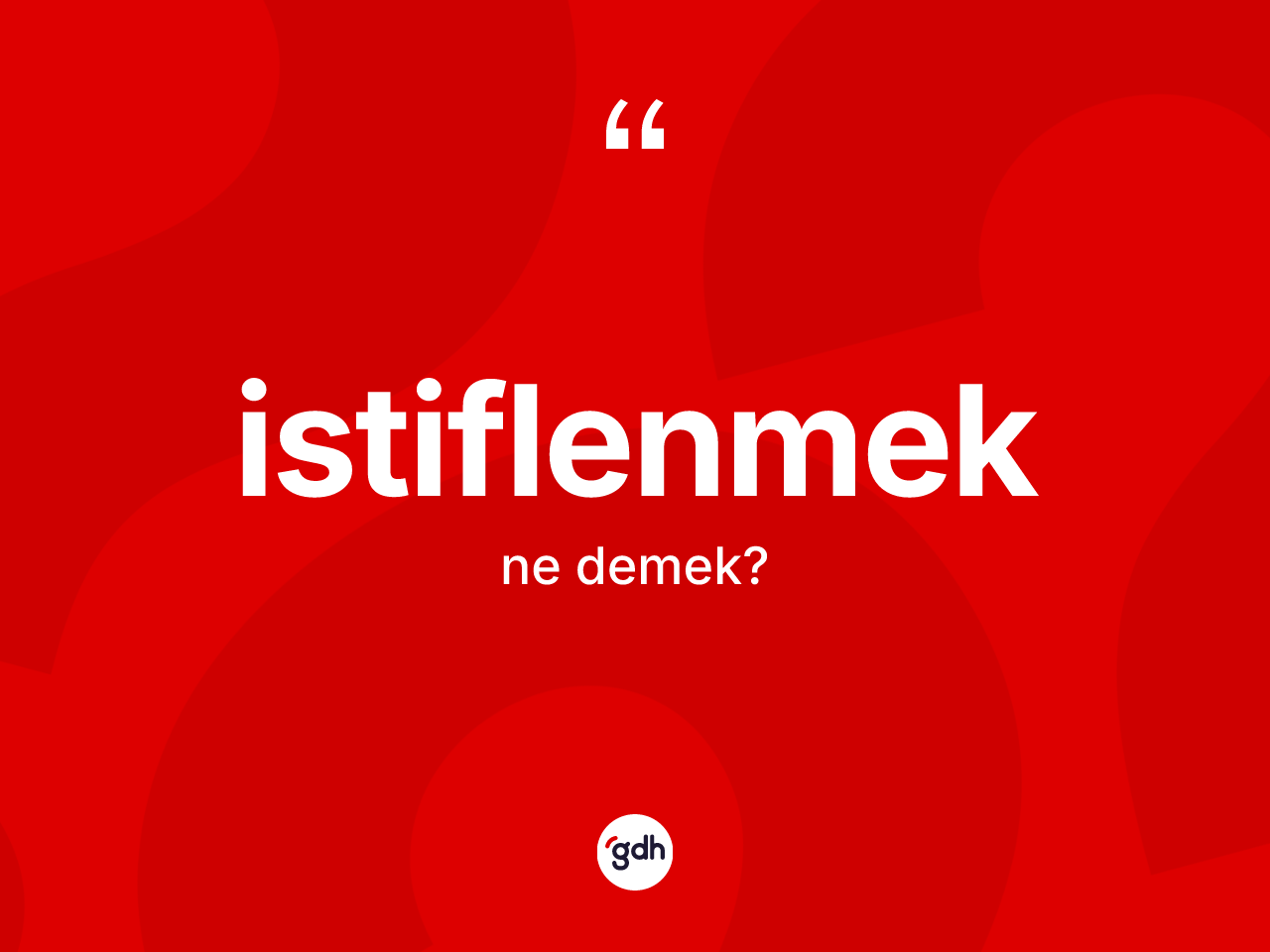 İstiflenmek kelimesi ne anlama gelir? İstiflenmek kelimesinin özellikleri nelerdir?