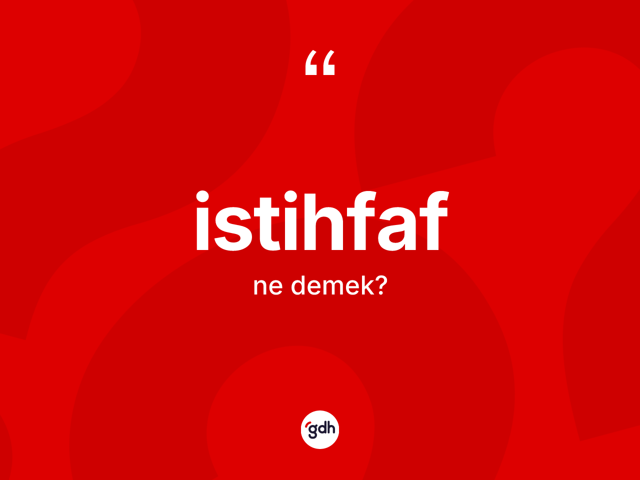 İstihfaf kelimesi ne anlama gelir? İstihfaf kelimesinin özellikleri nelerdir?
