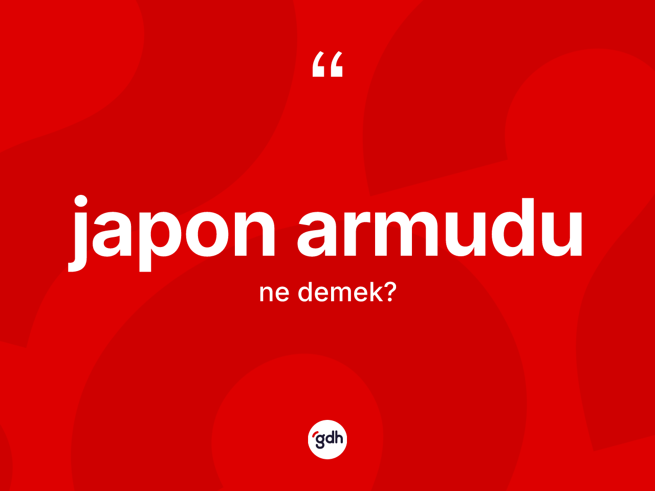 Japon armudu ne demek? Japon armudunun sözlükteki anlamı nedir?