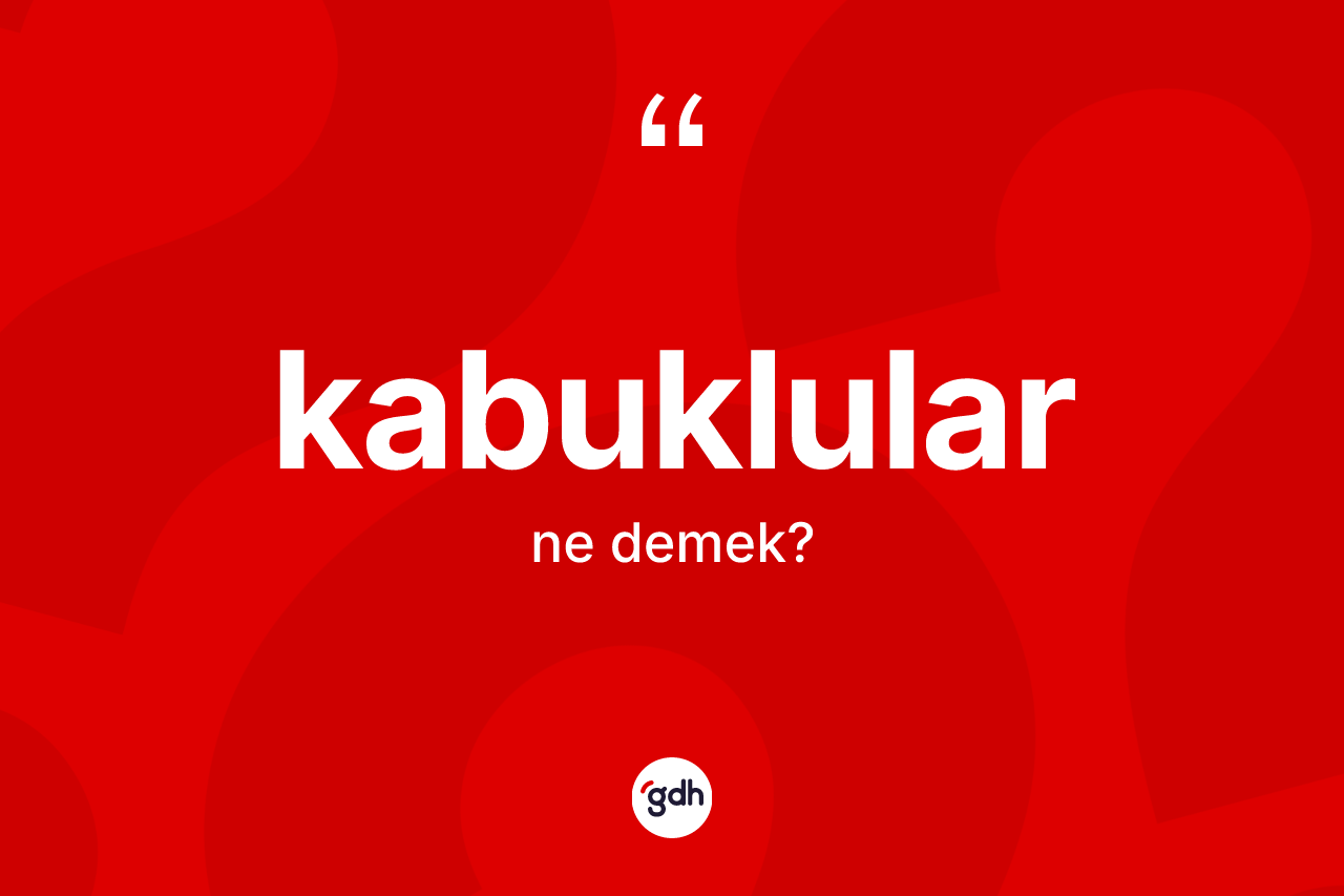 Kabuklular kelimesi nedir?