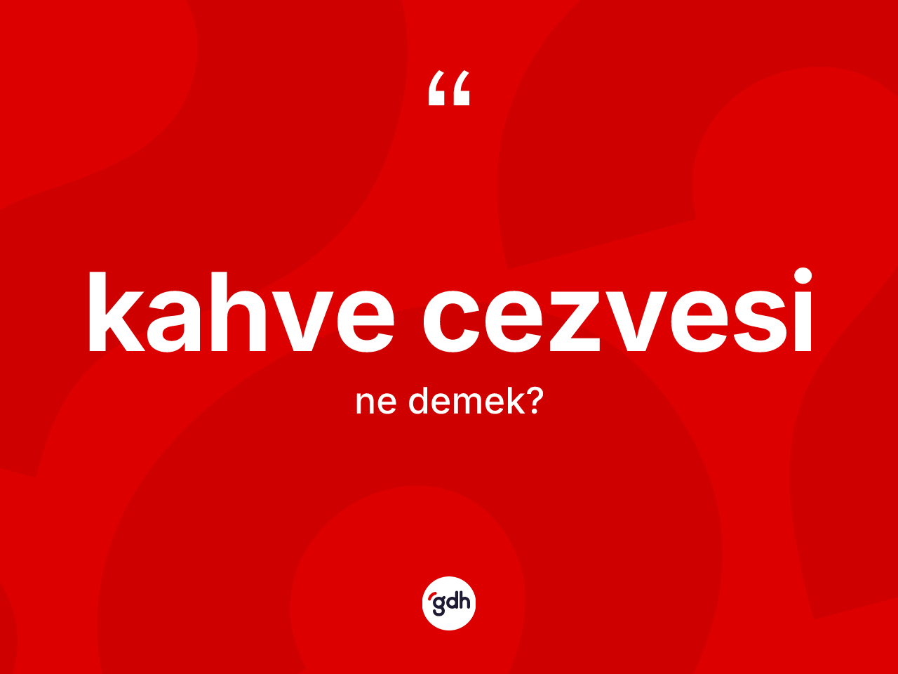 Kahve cezvesi ne demek? Kahve cezvesinin halk arasındaki kullanımı nasıldır?