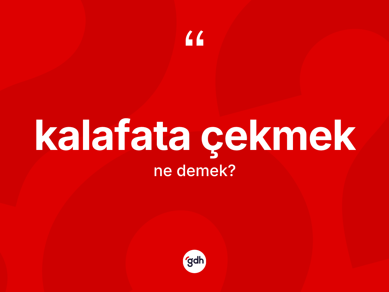 Kalafata çekmek ifadesinin anlamı nedir? Kalafata çekmek ifadesinin TDK anlamı nedir?