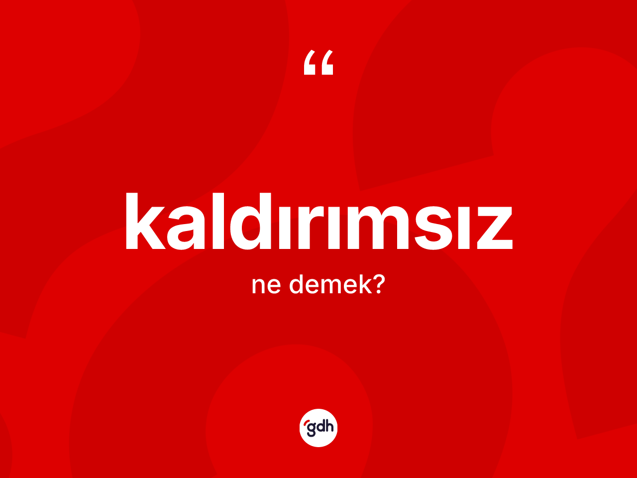 Kaldırımsız kelimesinin tanımı nedir? Kaldırımsız kelimesinin özellikleri nelerdir?