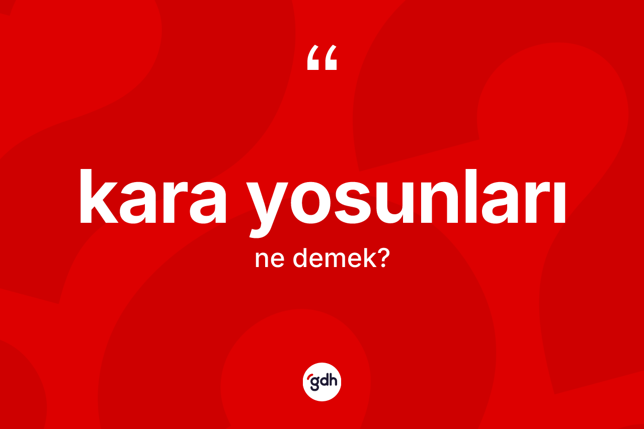 Kara yosunları ne demek? Kara yosunlarının halk arasındaki kullanımı nasıldır?