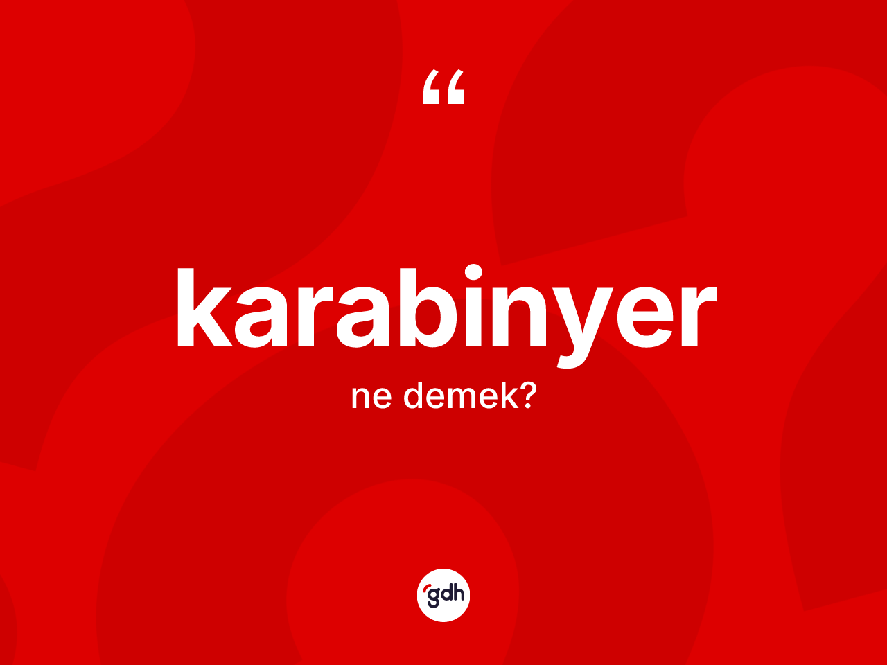 Karabinyer kelimesi ne demek? Karabinyerin sözlükteki anlamı nedir?