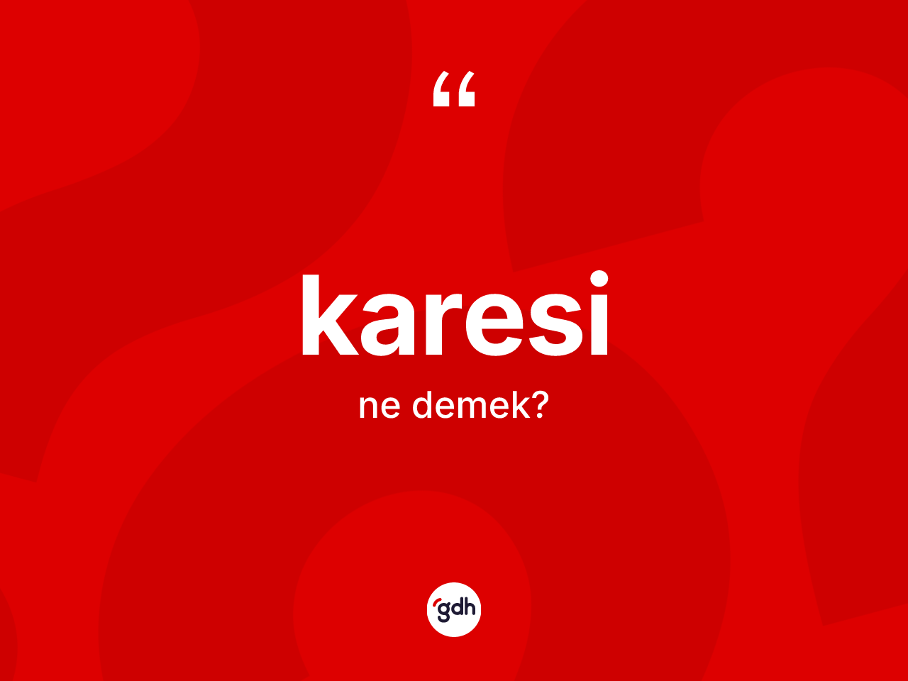 Karesi  ne anlama gelir? Karesi 'in halk arasındaki kullanımı nasıldır?
