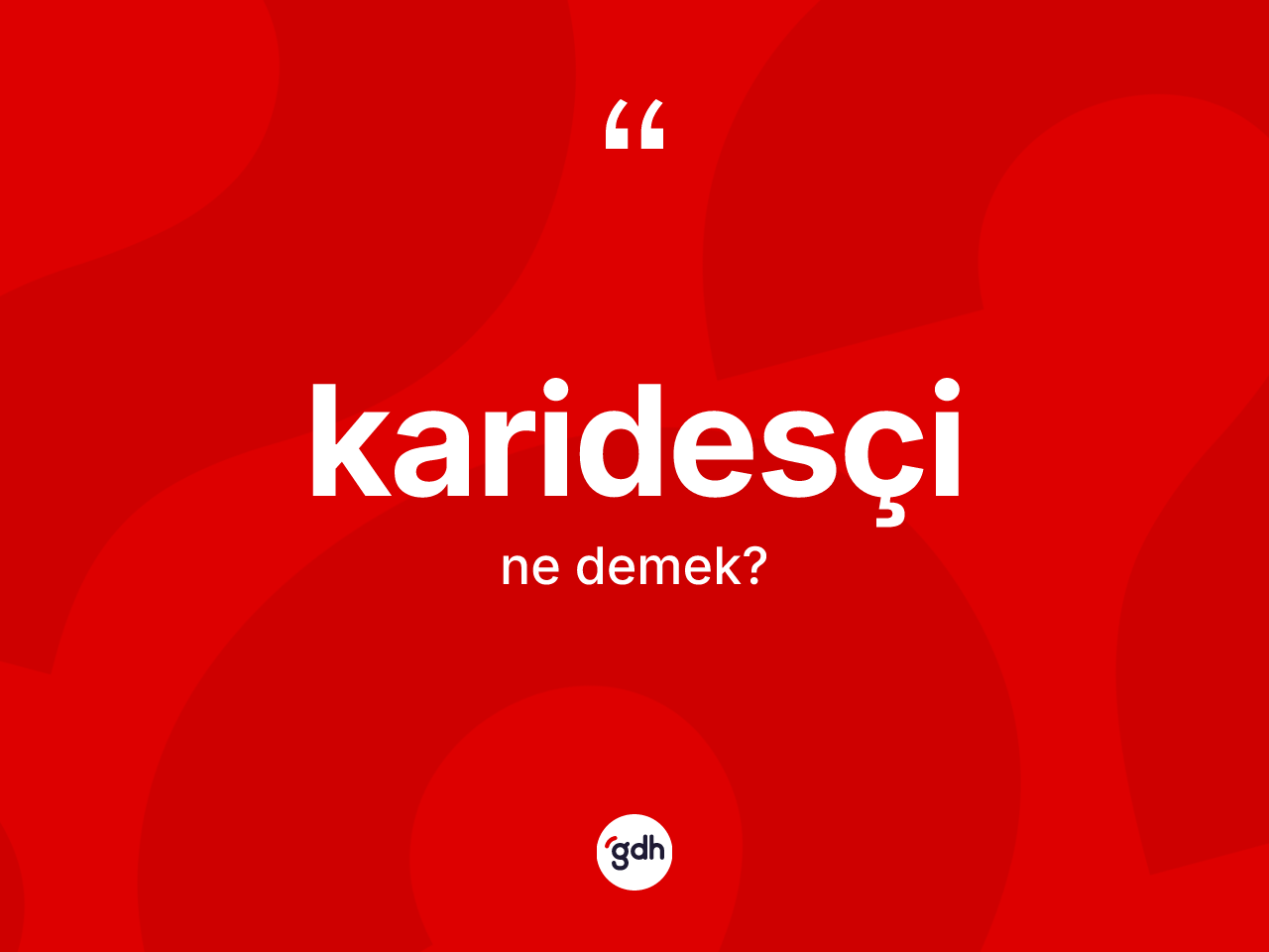 Karidesçi kelimesinin anlamı nedir? Karidesçi kelimesinin kaç farklı anlamı var?