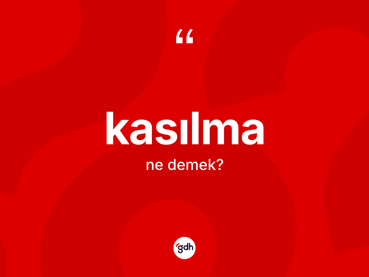 Kasılma ne anlama gelir? Kasılma kelimesinin özellikleri nelerdir?