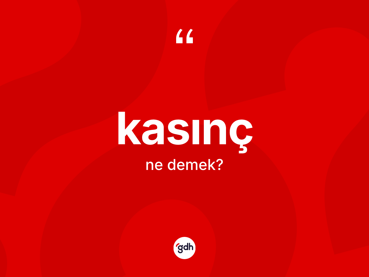Kasınç nedir? Kasınç kelimesinin kaç farklı anlamı var?