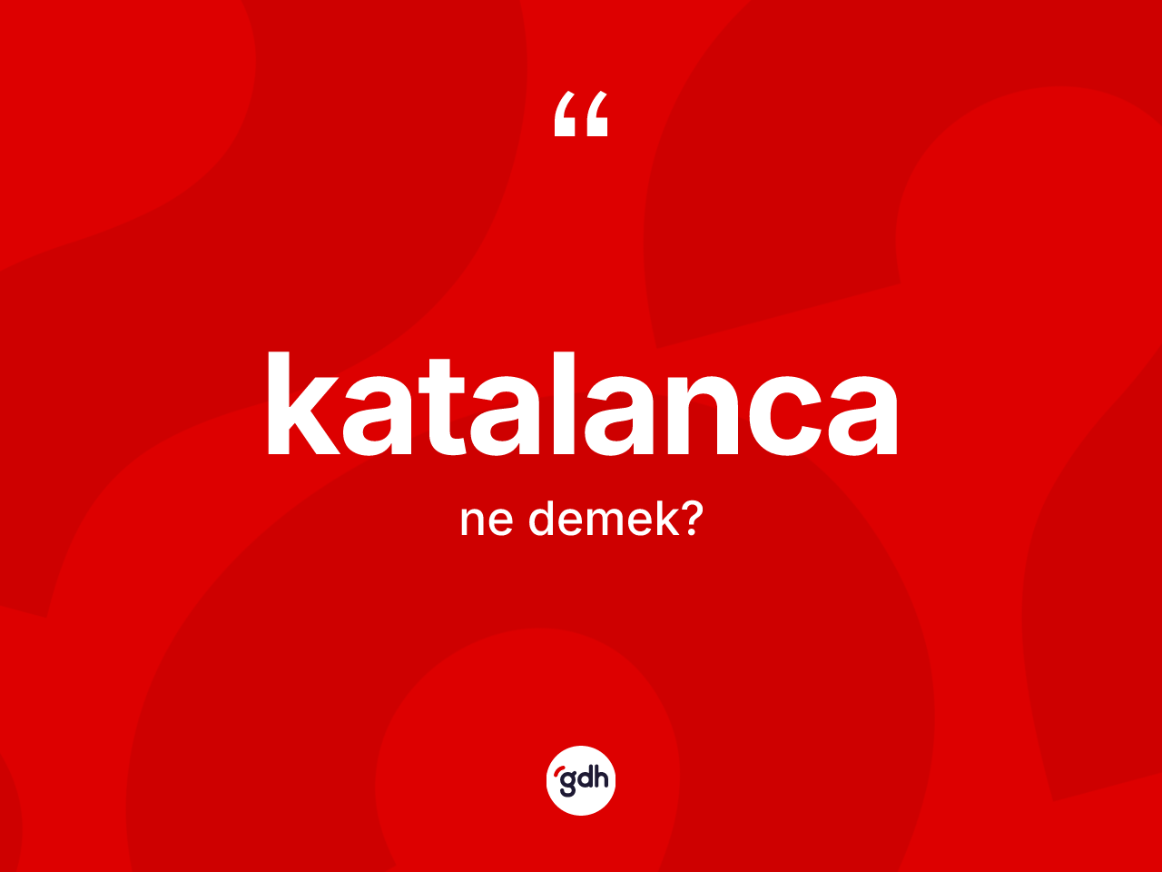 Katalanca kelimesi nedir? Katalanca'nın kısaca tanımı nedir?