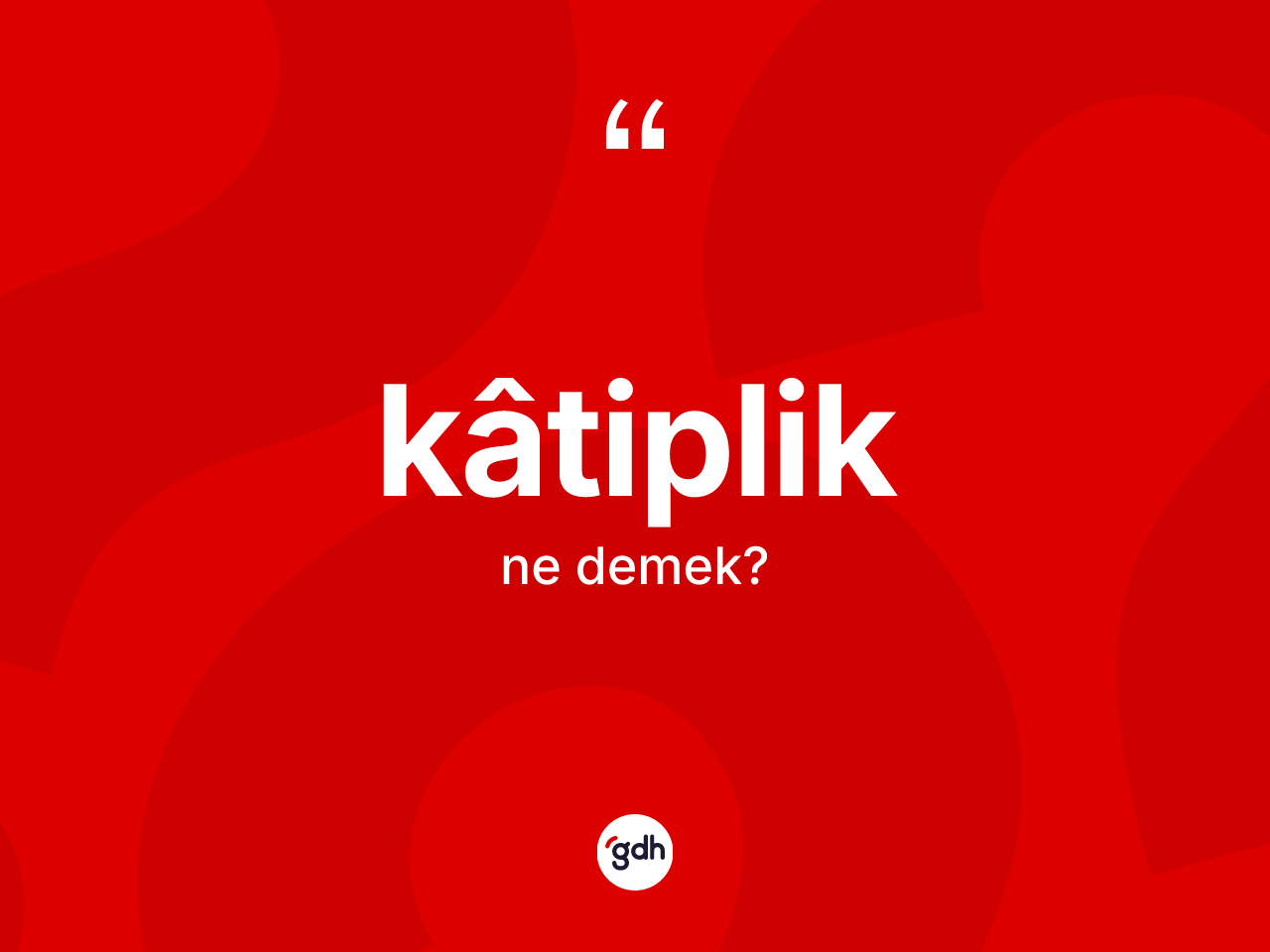 Kâtiplik ne anlama gelir? Kâtipliğin TDK'ya göre anlamı nedir?