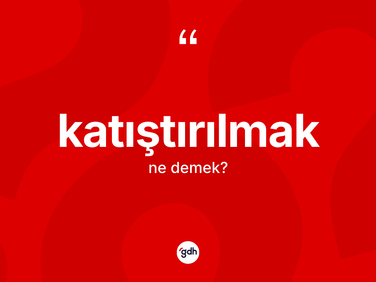 Katıştırılmak nedir? Katıştırılmak kelimesinin özellikleri nelerdir?
