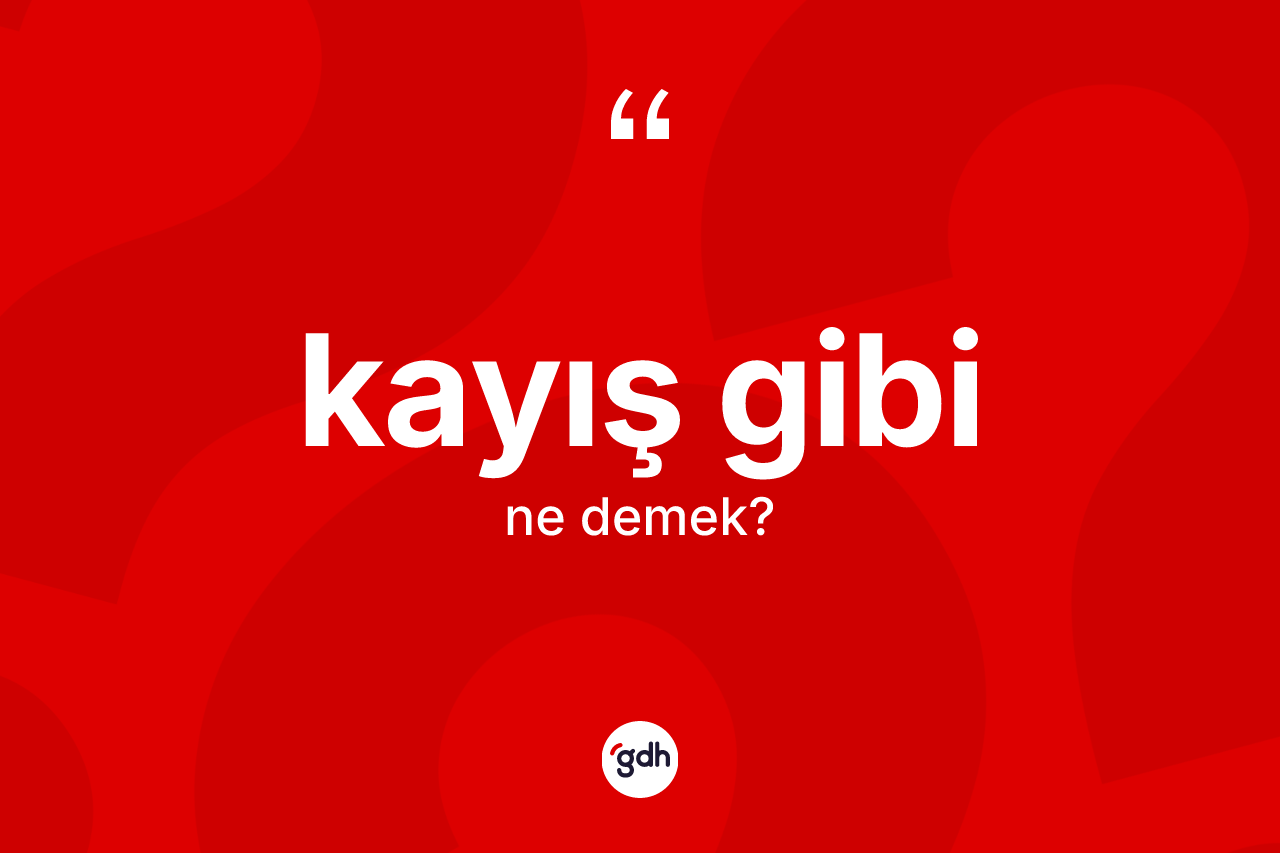 Kayış gibi sözü neyi anlatır? Kayış gibi ifadesi hangi durumlarda kullanılır