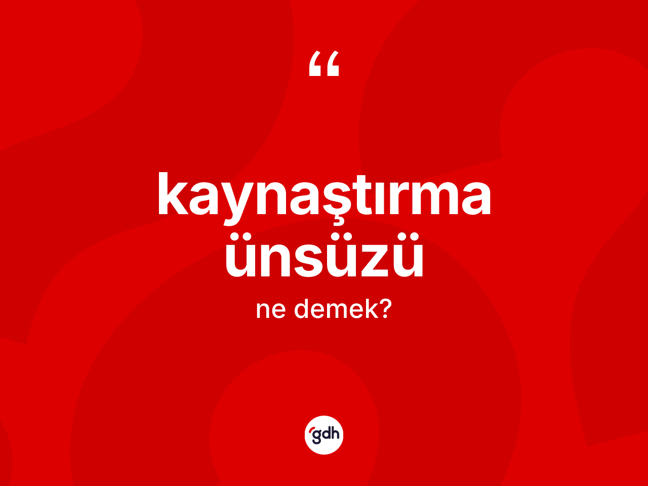 Kaynaştırma ünsüzü  nedir? Kaynaştırma ünsüzü ün kısaca tanımı nedir?