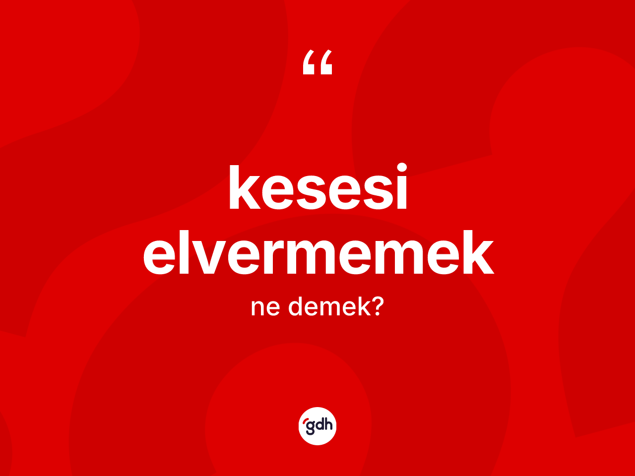 Kesesi elvermemek ifadesinin anlamı nedir? Kesesi elvermemek ifadesi nerede kullanılır?