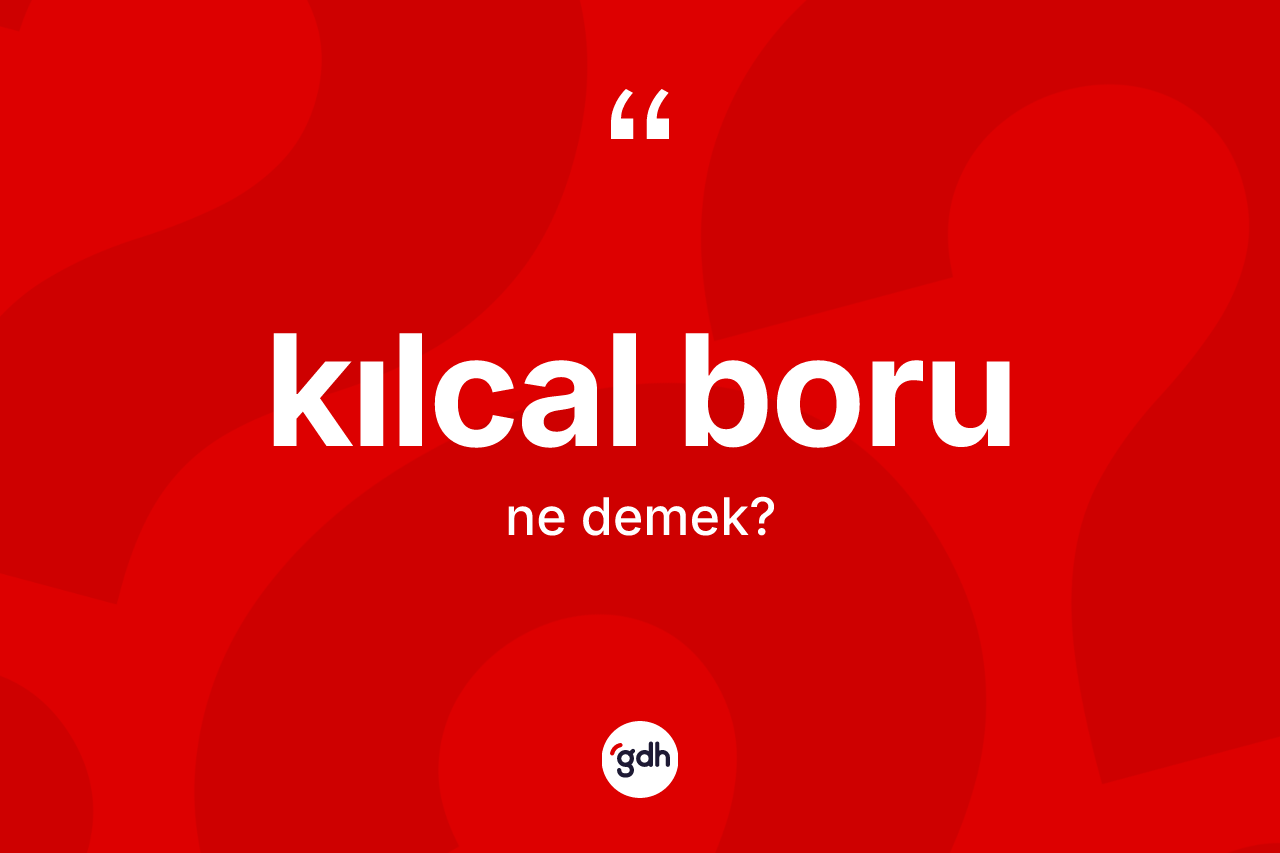Kılcal boru ne demek? Kılcal boru kelimesinin kaç farklı anlamı var?