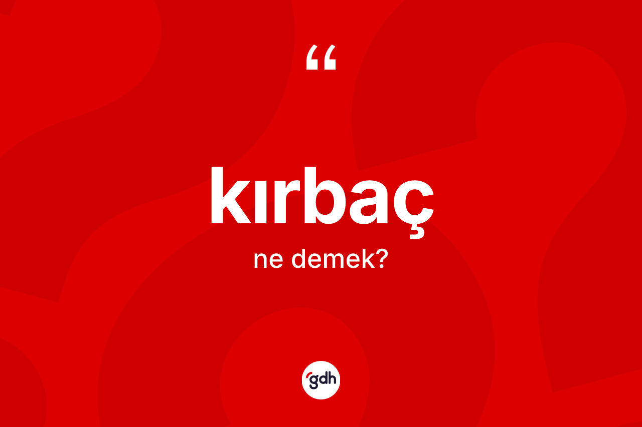 Kırbaç ne demek? Kırbacın halk arasındaki kullanımı nasıldır?