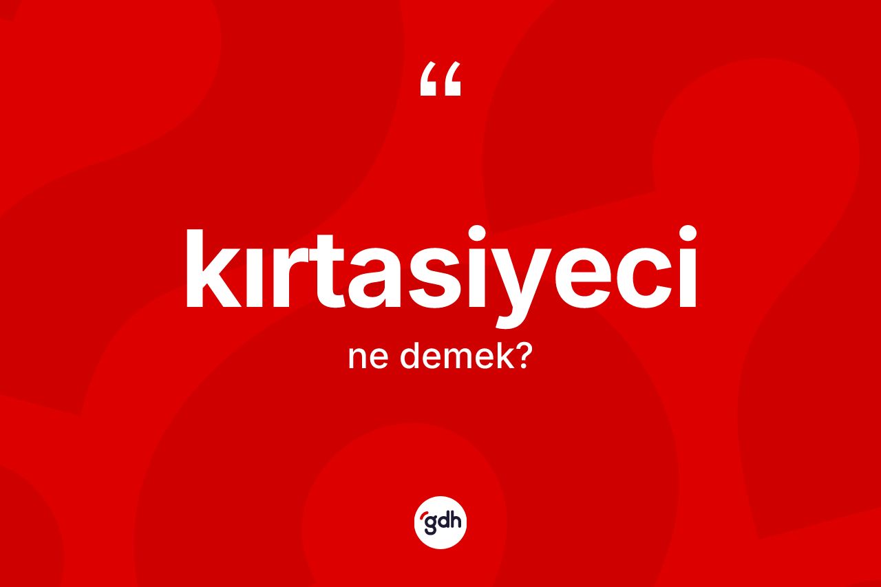 Kırtasiyeci kelimesinin tanımı nedir? Kırtasiyecinin kısaca tanımı nedir?