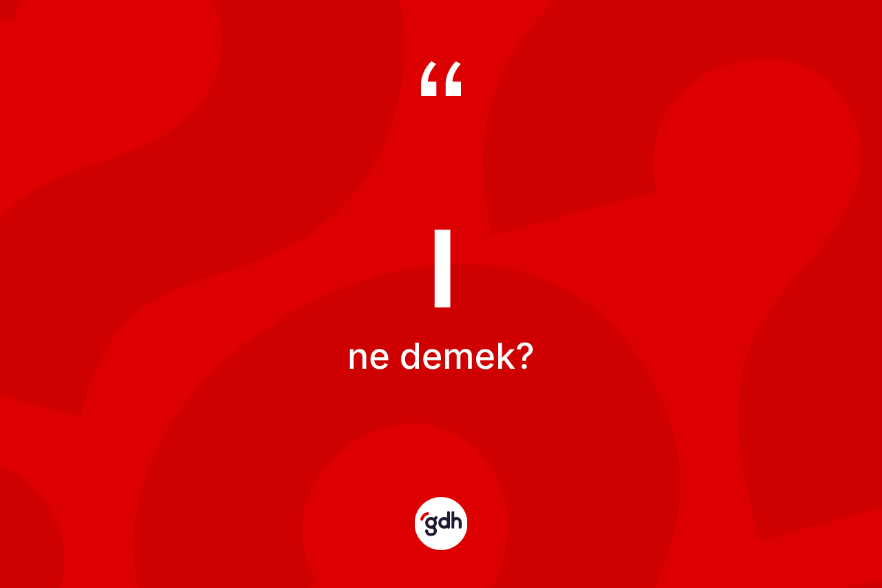 L kelimesinin sözlükteki tanımı nedir? Lin sözlükteki anlamı nedir?