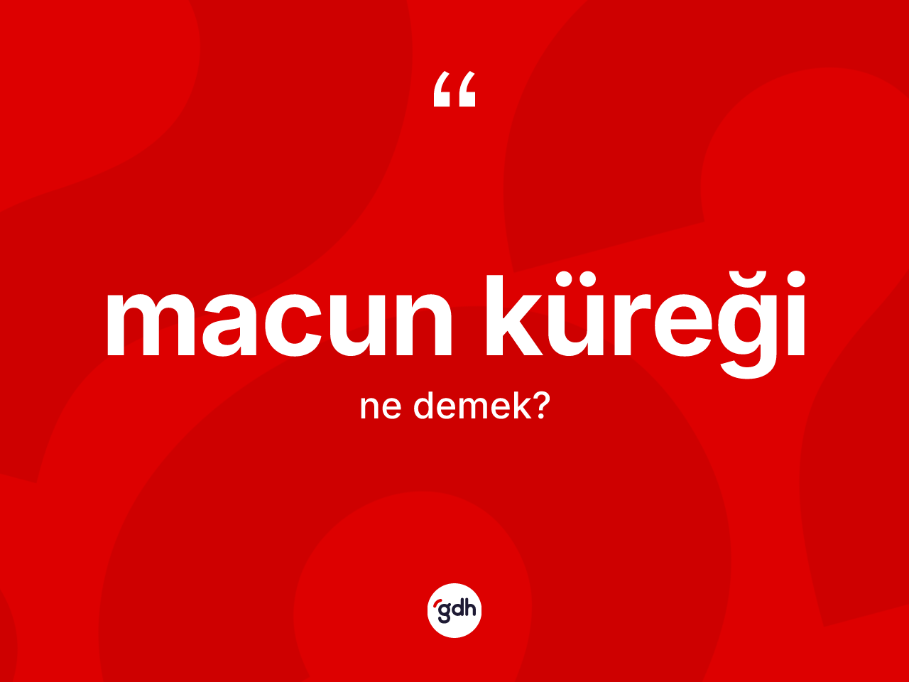 Macun küreği kelimesinin anlamı nedir? Macun küreğinin TDK'ya göre anlamı nedir?