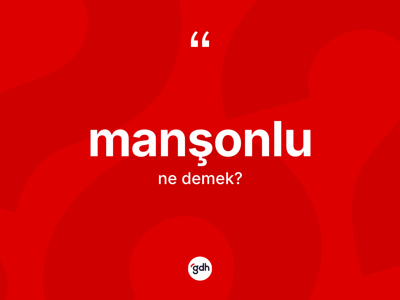 Manşonlu kelimesi ne demek? Manşonlu kelimesinin özellikleri nelerdir?