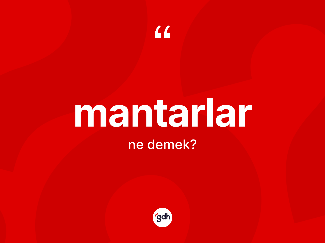 Mantarlar kelimesi ne demek? Mantarların TDK'ya göre anlamı nedir?