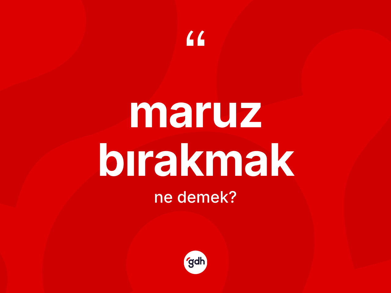 Maruz bırakmak ifadesinin sözlükteki anlamı nedir? Maruz bırakmak ifadesinin TDK anlamı nedir?