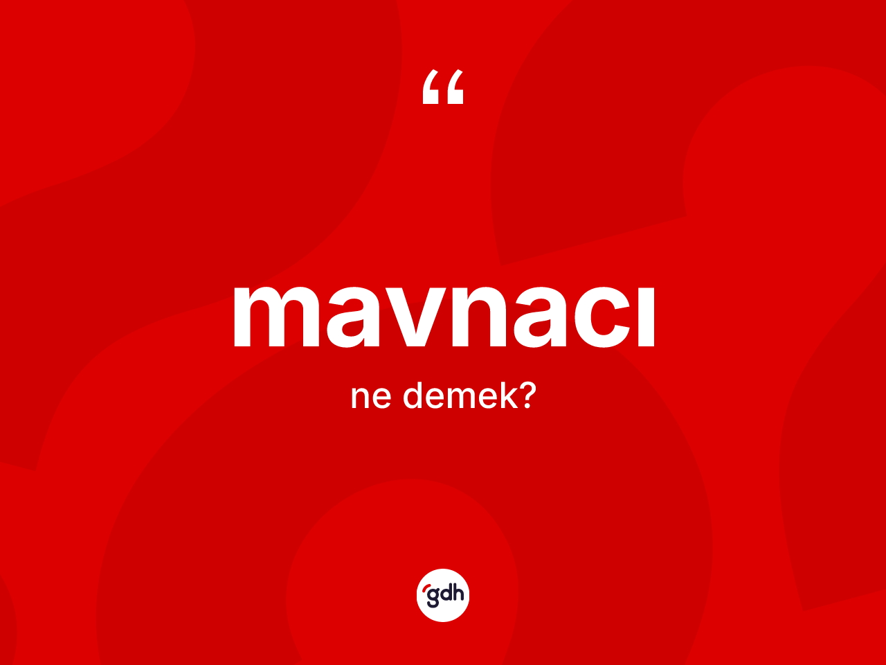 Mavnacı ne demek? Mavnacı kelimesinin kaç farklı anlamı var?