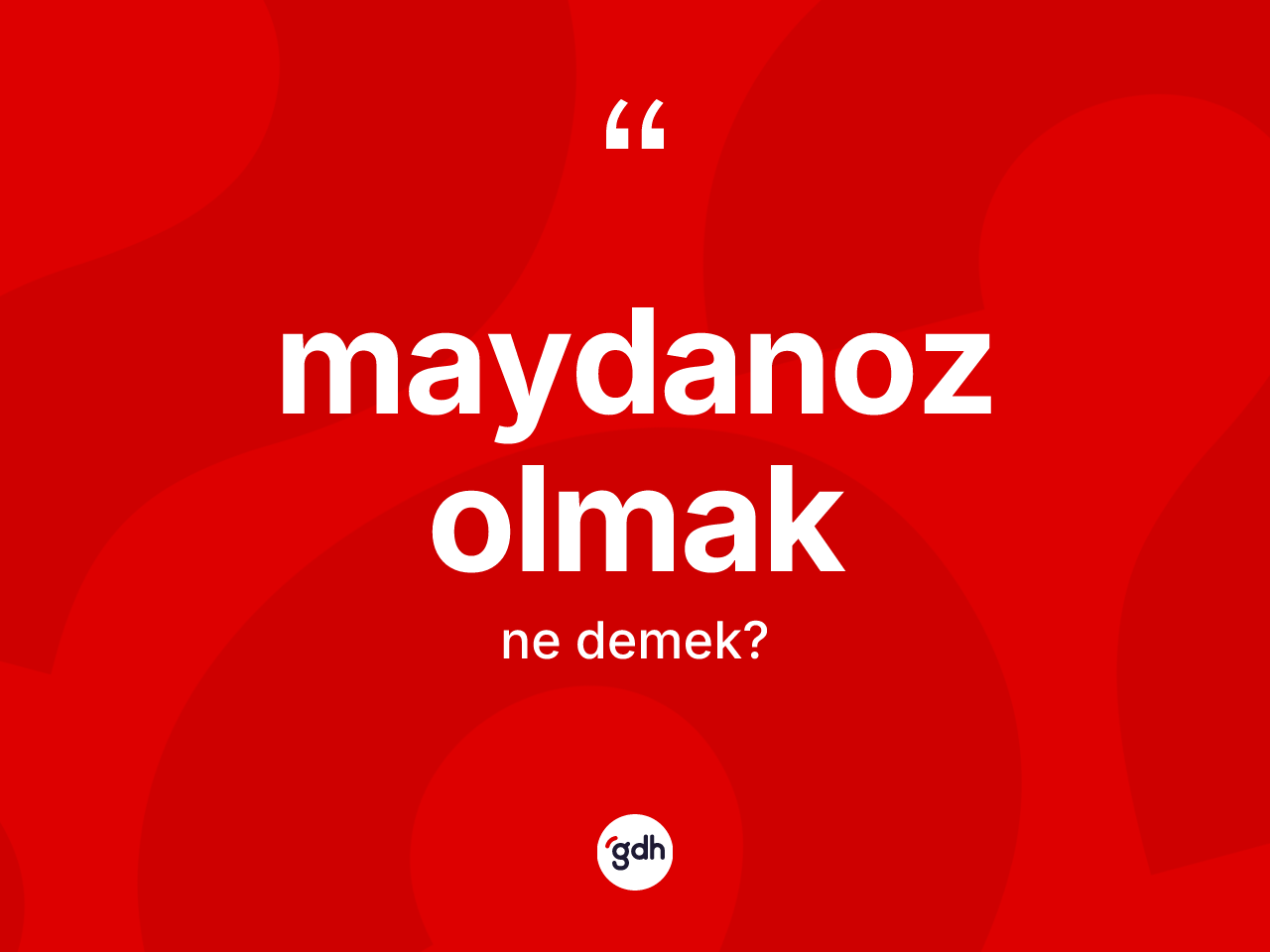 Maydanoz olmak ne demek? Maydanoz olmak ifadesinin özellikleri nelerdir?