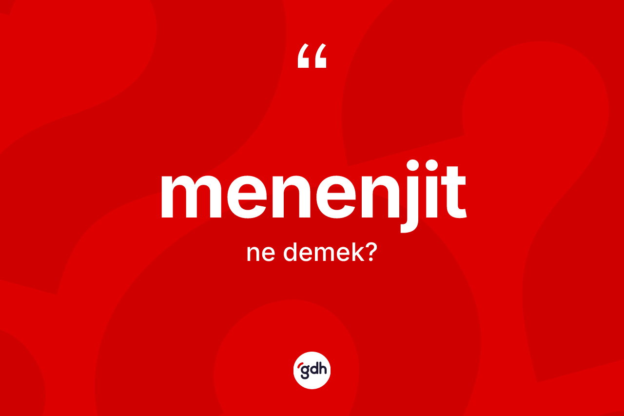 Menenjit ne demek?