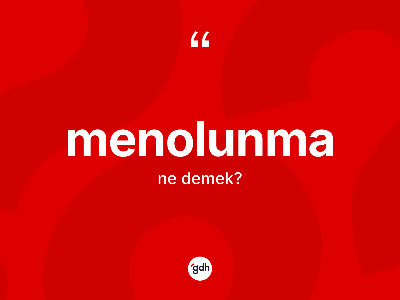 Menolunma kelimesi nedir? Menolunma kelimesinin özellikleri nelerdir?
