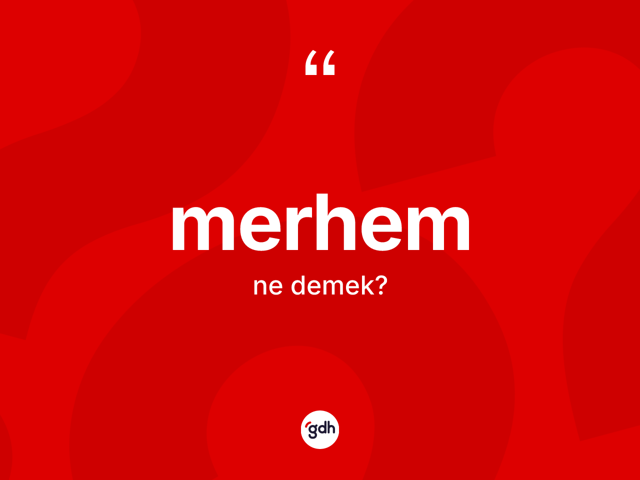 Merhem kelimesinin sözlükteki tanımı nedir? Merhemin TDK'ya göre anlamı nedir?