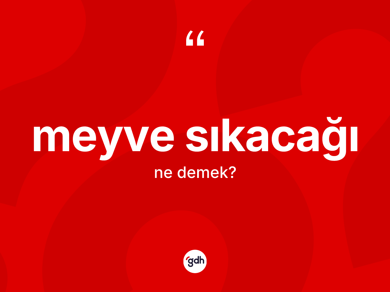 Meyve sıkacağı  kelimesinin sözlükteki tanımı nedir? Meyve sıkacağı  kelimesinin kaç farklı anlamı var?