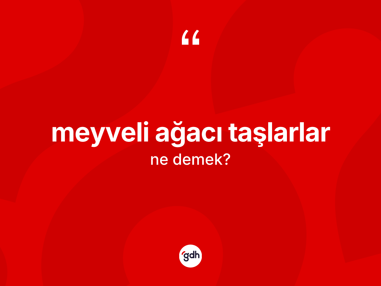 Meyveli ağacı taşlarlar ifadesinin kısaca tanımı nedir? Meyveli ağacı taşlarlar ifadesi hangi durumlarda kullanılır